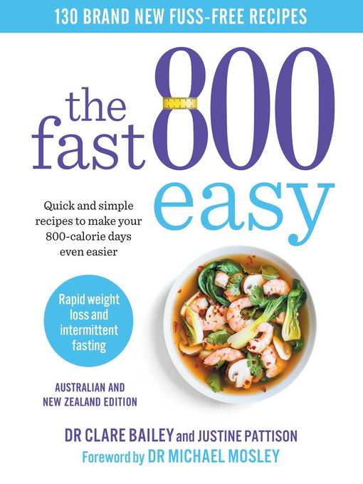 Title details for The Fast 800 Easy by Dr Clare Bailey - Wait list